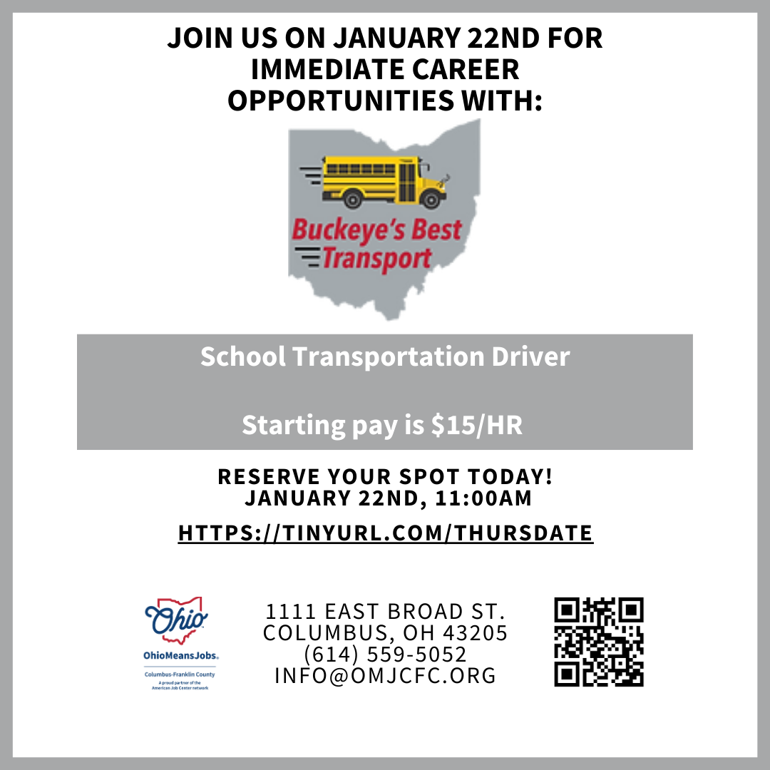 #ThursDate 20260122 -Buckeye's Best Transport-IG